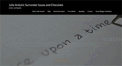 Desktop Screenshot of juliearduini.com